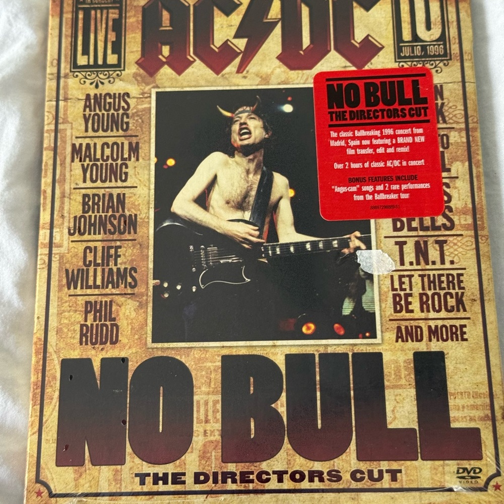 AC/DC No Bull DVD